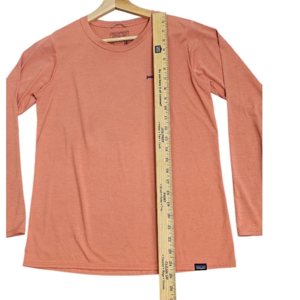 Patagonia Women's Peach Long Sleeve Top Size S - Picture 7 of 10